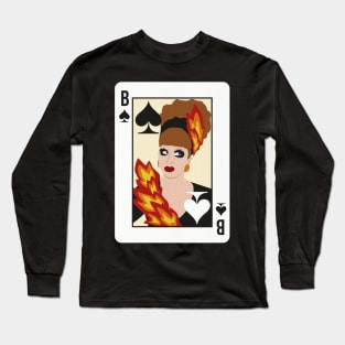 BIANCA DEL RIO CARD Long Sleeve T-Shirt